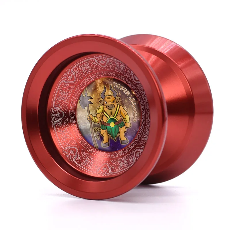 Серый VOSUN SN1-Myth YOYO сплав/металл yoyos Профессиональный YOYO 10 шариковый подшипник классическая игрушка для детей подарок 1A 3A 5A - Цвет: Серый