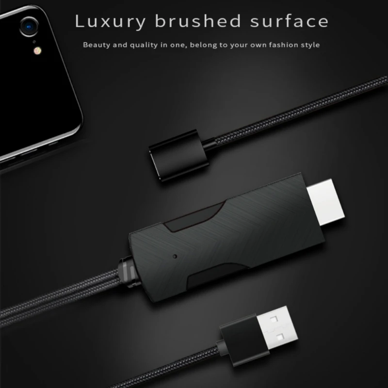 LD15-D USB к HDMI проводной экранный преобразователь 4K высокой четкости Plug-and-игровой
