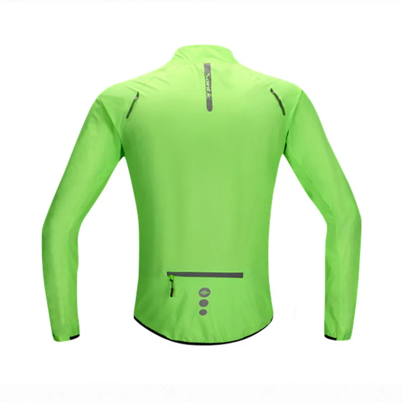 Светоотражающие дышащие велосипедные куртки велосипедный дождевик с длинным
