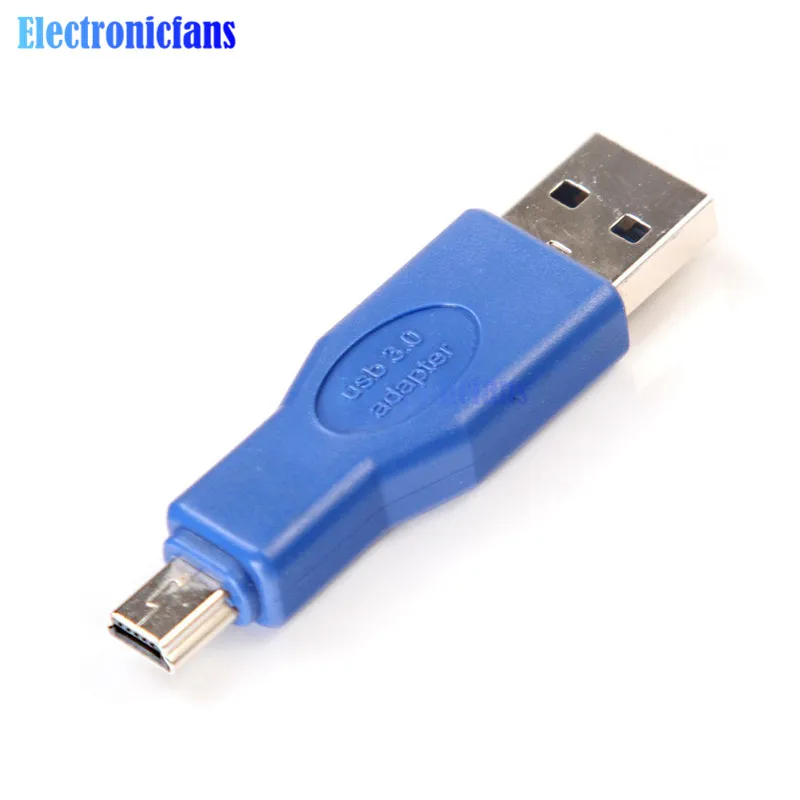Usb 3.0 Type-A-Male к Mini-B 10-контактный Male адаптер для компьютера мобильного жесткого