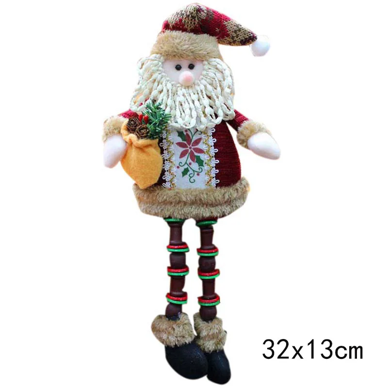 Hoomall новогодний Санта Клаус Navidad DIY Ремесло Дерево Висячие Подвески