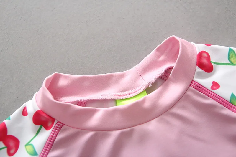 Девочки из двух частей Плавание костюм дети мультфильм милый комплекты бикини Surf