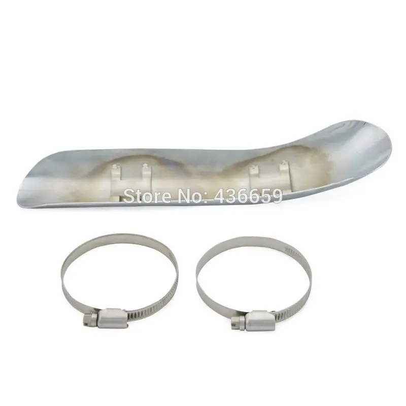 Новое поступление хромированный глушитель выхлопной трубы тепловой экран