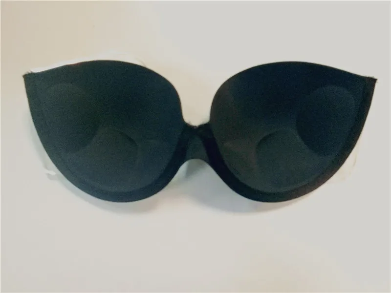 100 pcs Women One-piece Bra Wire Free Thin Cup Seamless Invisible Bra Soft Backless Push Up Bras For Women Solid Underwear