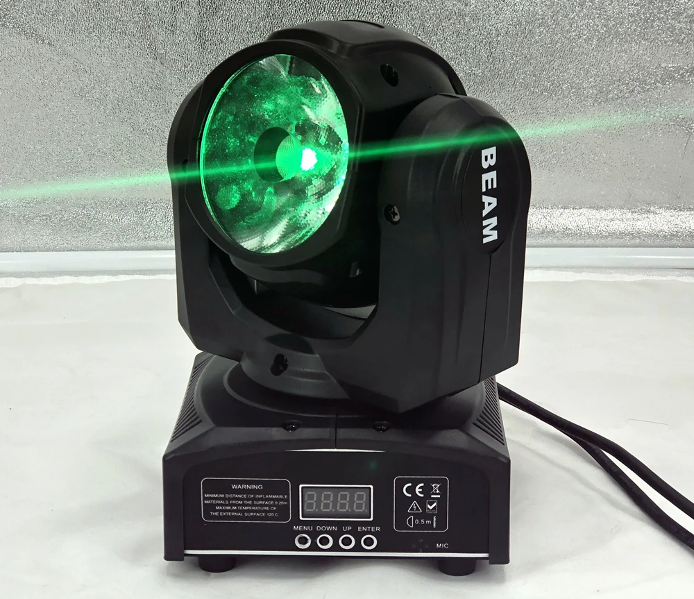 Луч 60w СИД moving головной свет RGBW DMX512 сценический осветительный светодиодный мини