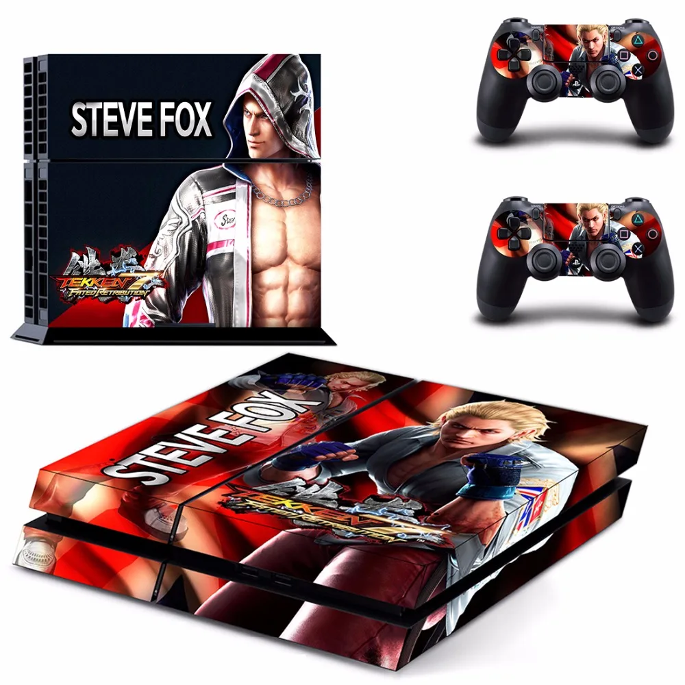Tekken 7 PS4 наклейка на всю кожу лицевые панели для Sony playstation 4 консоль и контроллер|sony