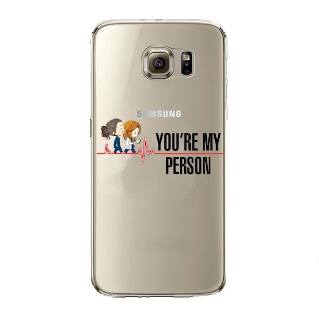TPU Анатомия страсти прекрасный день для спасения жизни Coque чехол для Samsung Galaxy S5 S6 S7 край S8 S9 плюс A3 A5 A7 J3 J5 J7 - Цвет: TPU