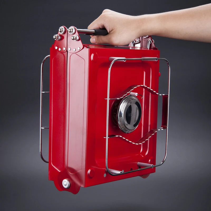 Туристическая газовая горелка ALOCS CS-G06 складная компактная 3000 Вт | Спорт и