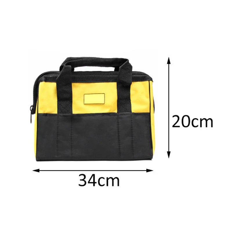 S/M/L холщовые желтые черные сумки портативные сверхмощные для инструментов