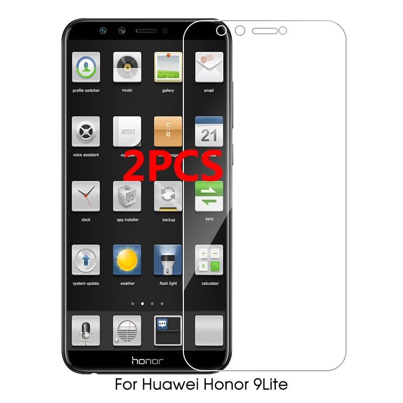 2 шт GerTong защитное закаленное стекло для huawei Honor 9 Lite 9lite светильник Защитное стекло для экрана на LLD-L31 LLD-TL10 5,65''