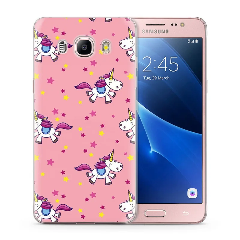Чехол для Funda Samsung Galaxy J5 2016 чехол J510 J510F TPU Дизайн силиконовый милый Минни Обложка
