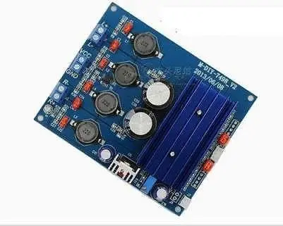 

TDA7498 100 Вт + 100 Вт Класс D HIFI высокомощный цифровой аудио стерео усилитель плата
