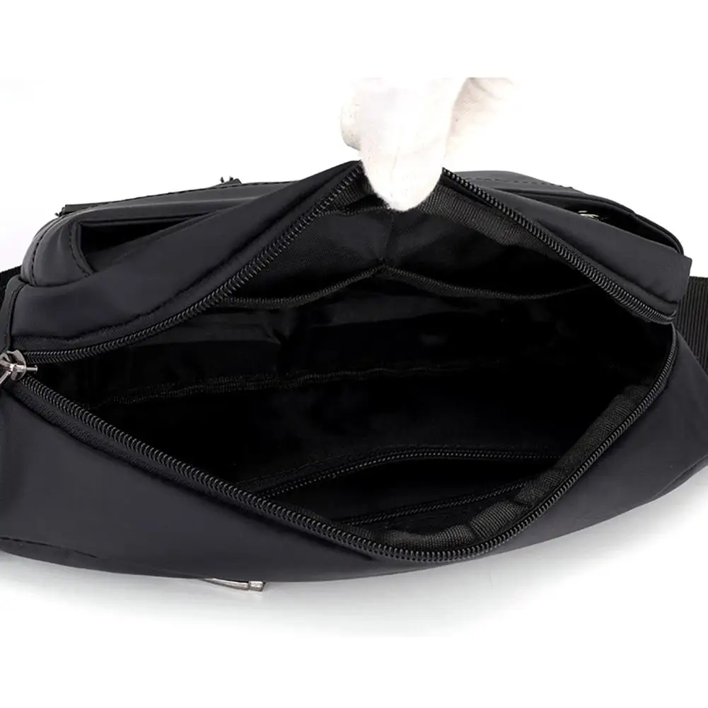 Многофункциональная поясная сумка модная повседневная мужская через плечо для