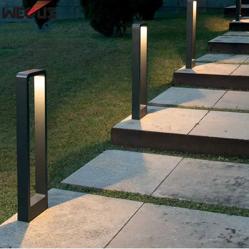 LED10W лужайка свет Открытый водонепроницаемый алюминиевый садовый фонарь общий
