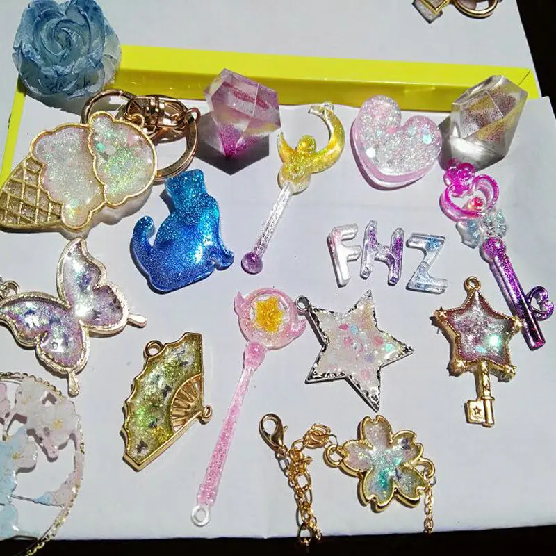 4 шт микс сладкая девочка мультфильм Волшебная палочка Палочки Силиконовые формы