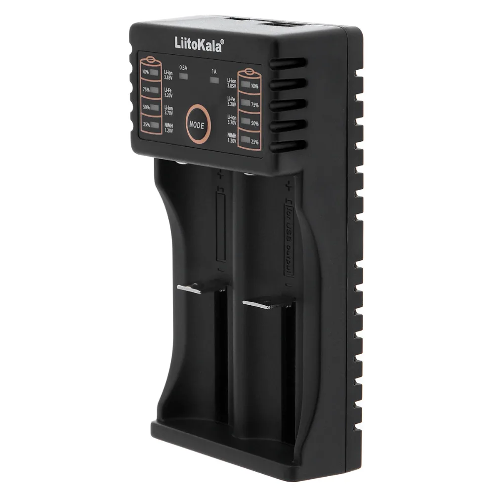 2 слота USB Смарт Батарея Зарядное устройство для 1 V 3 7 AA AAA 26650 18650 18490 18350 17670 17500 17355