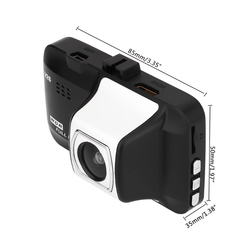 1080P Full HD Цифровая камера 170 градусов Новый угол 3 0 дюйма портативный автомобильный