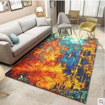Traditional Chinese Style Living Room 6mm Carpet Bedroom Mat Computer Chair Hanging Basket Rug Blanket Pad for Yoga Washable | Дом и сад