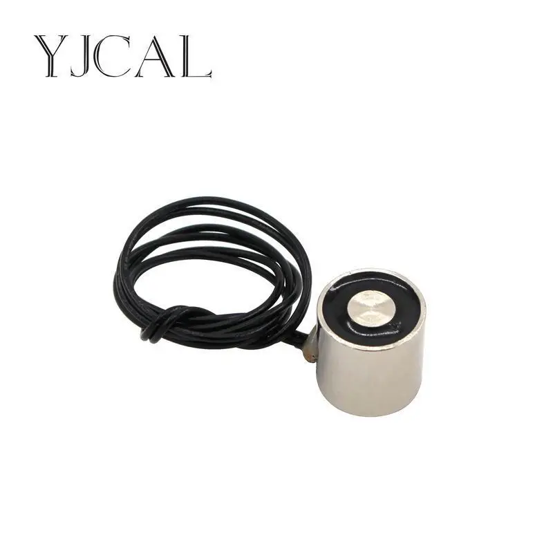 

YJ- 25/20 DC 12V 24V Circular Micro Holding Electric Magnet Lifting 5KG Solenoid Sucker Electromagnet