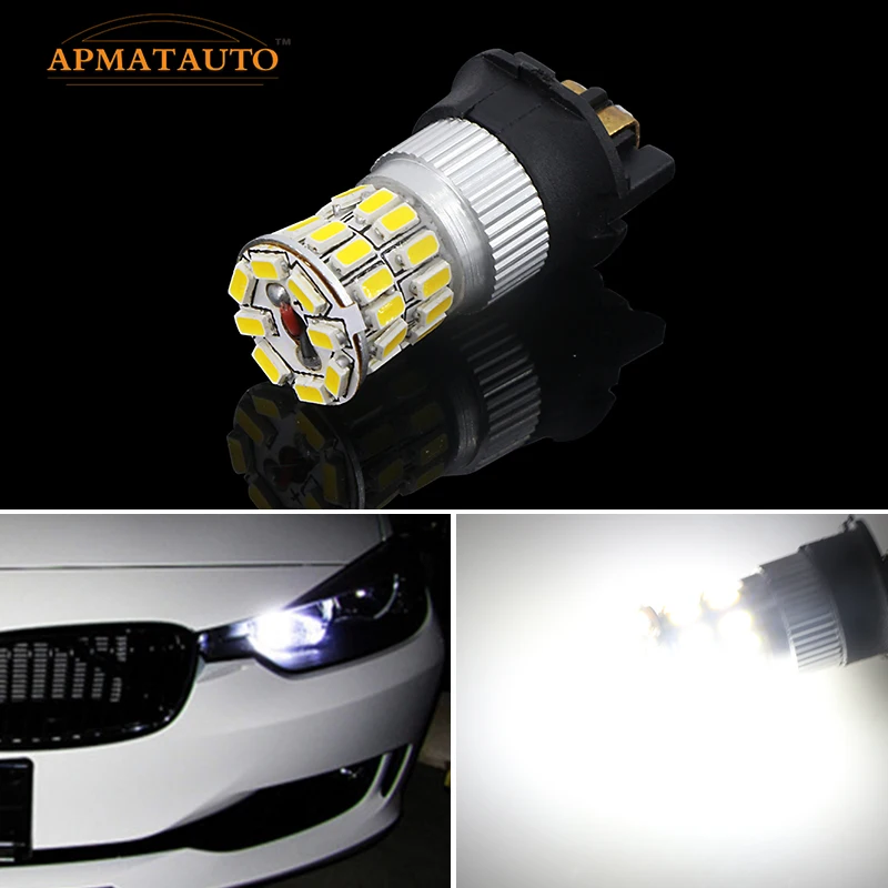 2xcanbus без ошибок PWY24W PW24W светодиодный фонарь для Audi A3 A4 A5 Q3 VW MK7 Golf CC передние