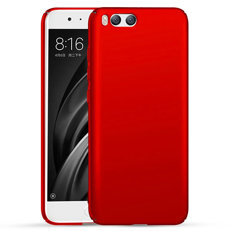 PDGB жесткий пластиковый микро-матовый полный чехол для Xiaomi Mi 5 6 8 SE 5S Plus Note 1 2 3 5C 5X A1 6X