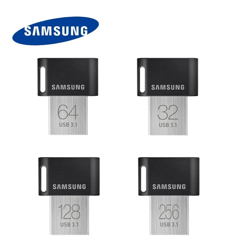 SAMSUNG USB 3,1 USB флеш-накопитель 32 Гб 64 Гб 200 м/с флешки металлическое мини-usb карта памяти Stick 128 ГБ 256 300 м/с флеш-накопитель