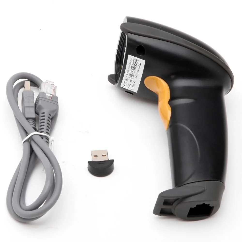 Портативный беспроводной Bluetooth сканер штрих-кода портативный лазерный 1D