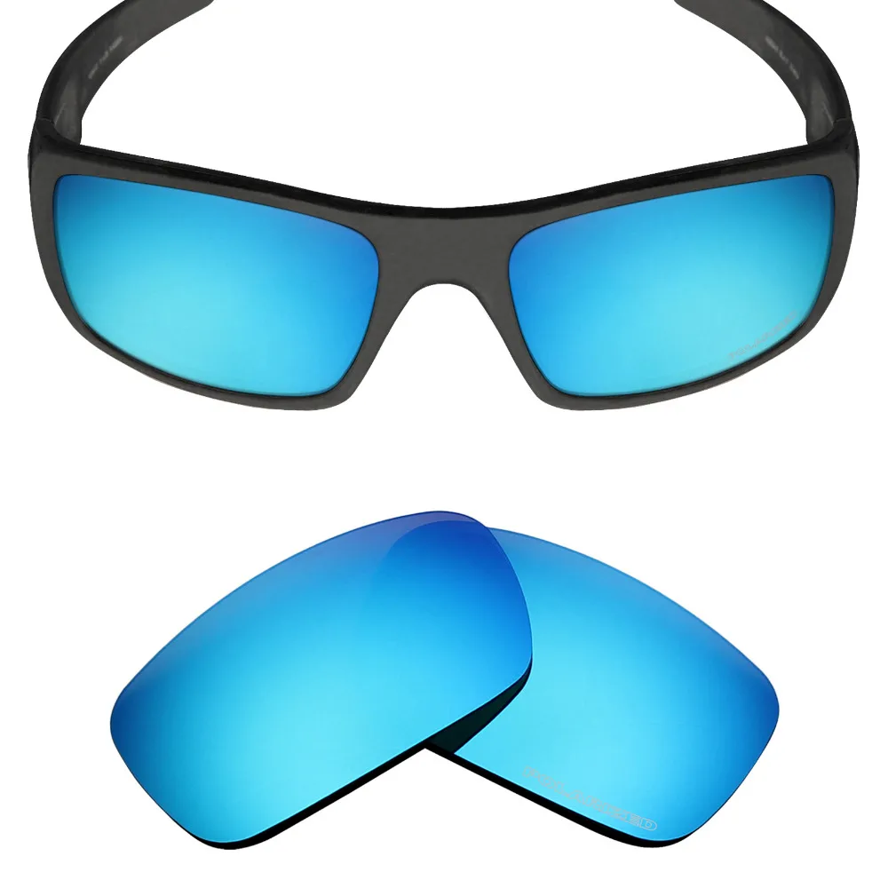 

Mryok+ POLARIZED Resist SeaWater Replacement Lenses for Oakley Crankshaft Sunglasses Ice Blue