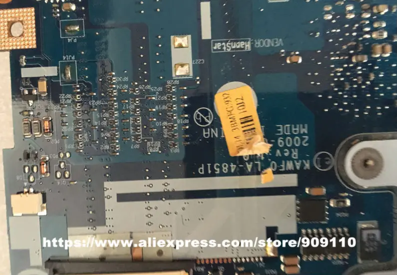Yourui для Acer eMachines E525 E725 5732 ноутбук материнская плата KAWF0 LA-4851P REV:10 MBPL402001 MB.PL402.001 DDR2