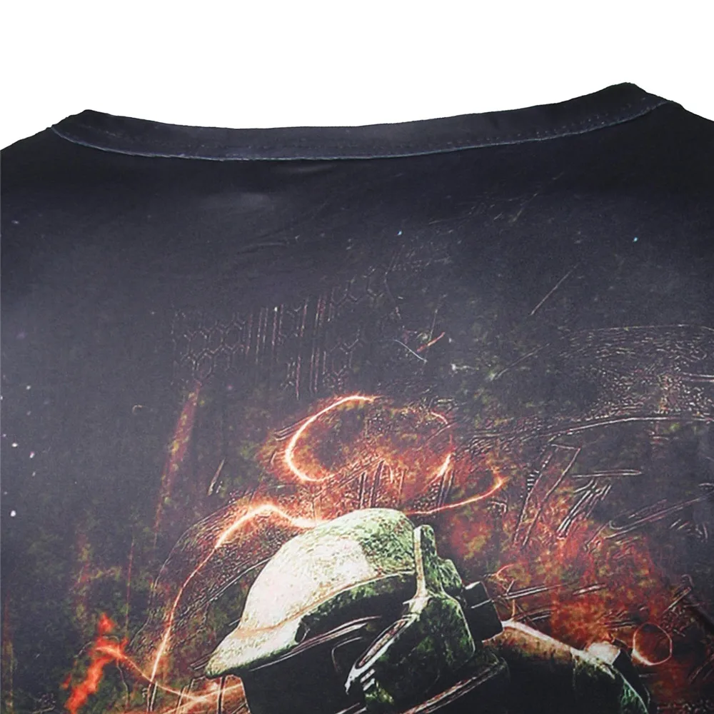 Мужская футболка с круглым вырезом 3d астронавтом|men fashion t shirt|men shirtmens shirts |
