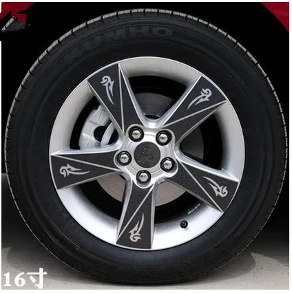 Черный Материал обода/наклейка колес для Chevrolet Cruze 16 дюймов диски Z2CA0029|wheel