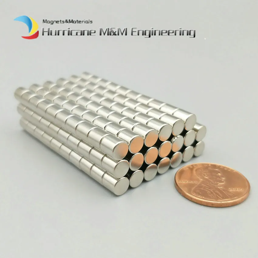 N38H NdFeB диск Магнит Dia. 5x5 мм 0 2 &quotвысокая температура 120 градусов C сильные