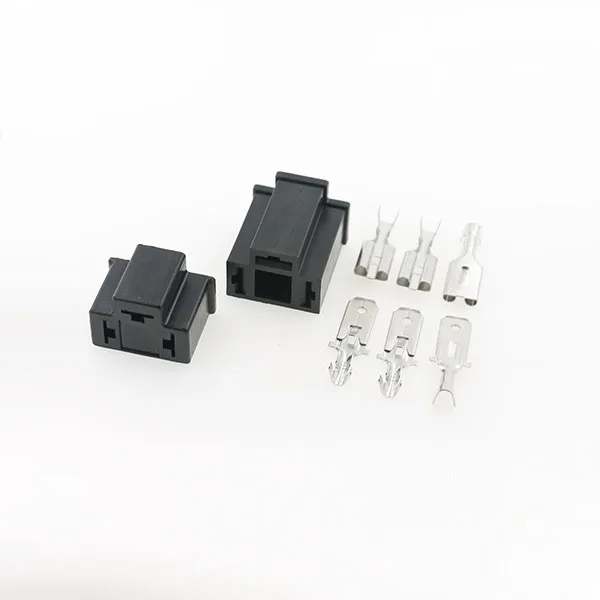 3 контактный автомобильный разъем H4 7 8 мм для лампы|socket 775|connector nutconnector rgb |