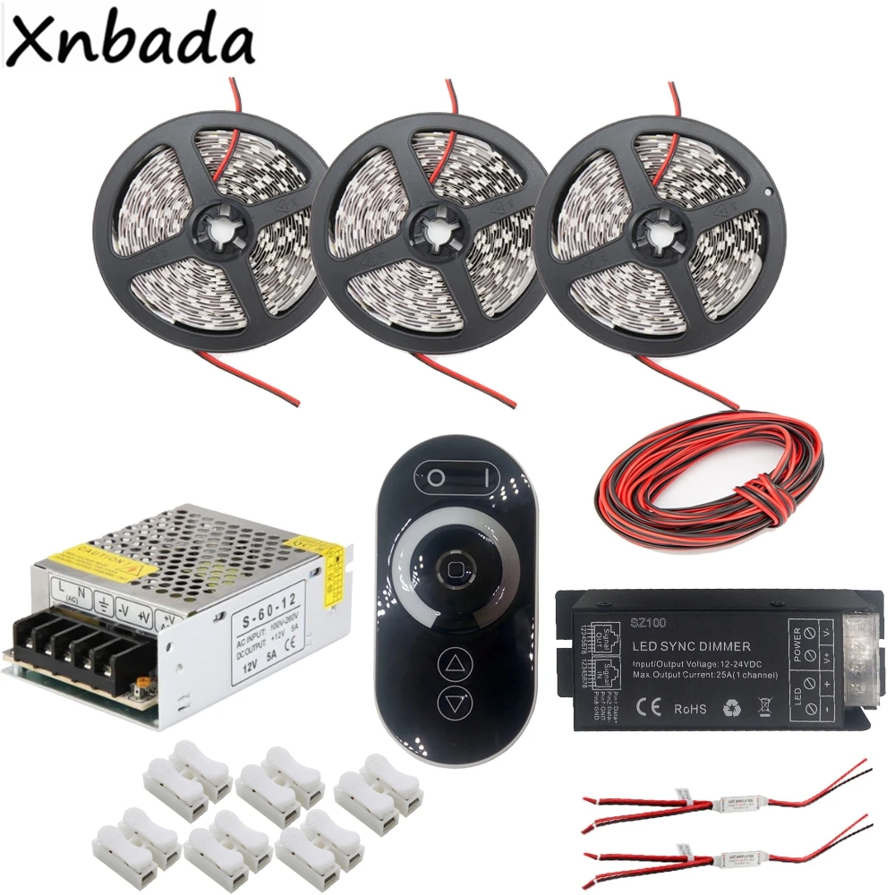 Светодиодная ленсветильник 50smd белый/теплый свет/синий/красный цвет SZ100