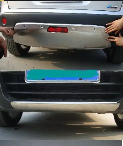 Для QASHQAI до и после ограждения барьера QASHAI baffle Qiaoqi нержавеющая сталь ee|qashqai|ee |