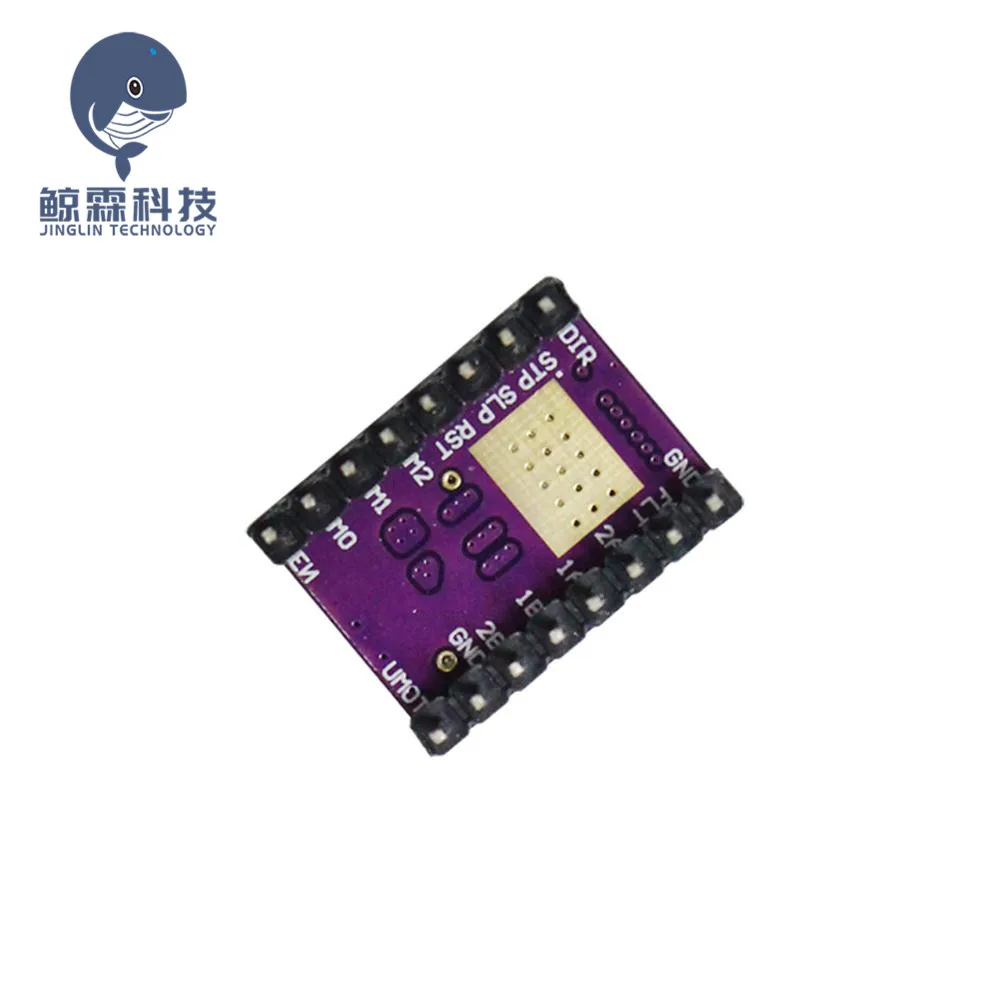 3D-принтеры Запчасти StepStick DRV8825 Драйвер шагового двигателя постоянного тока с радиатором Перевозчик Reprap 4-слойные PCB пандусы заменить A4988 драйвер