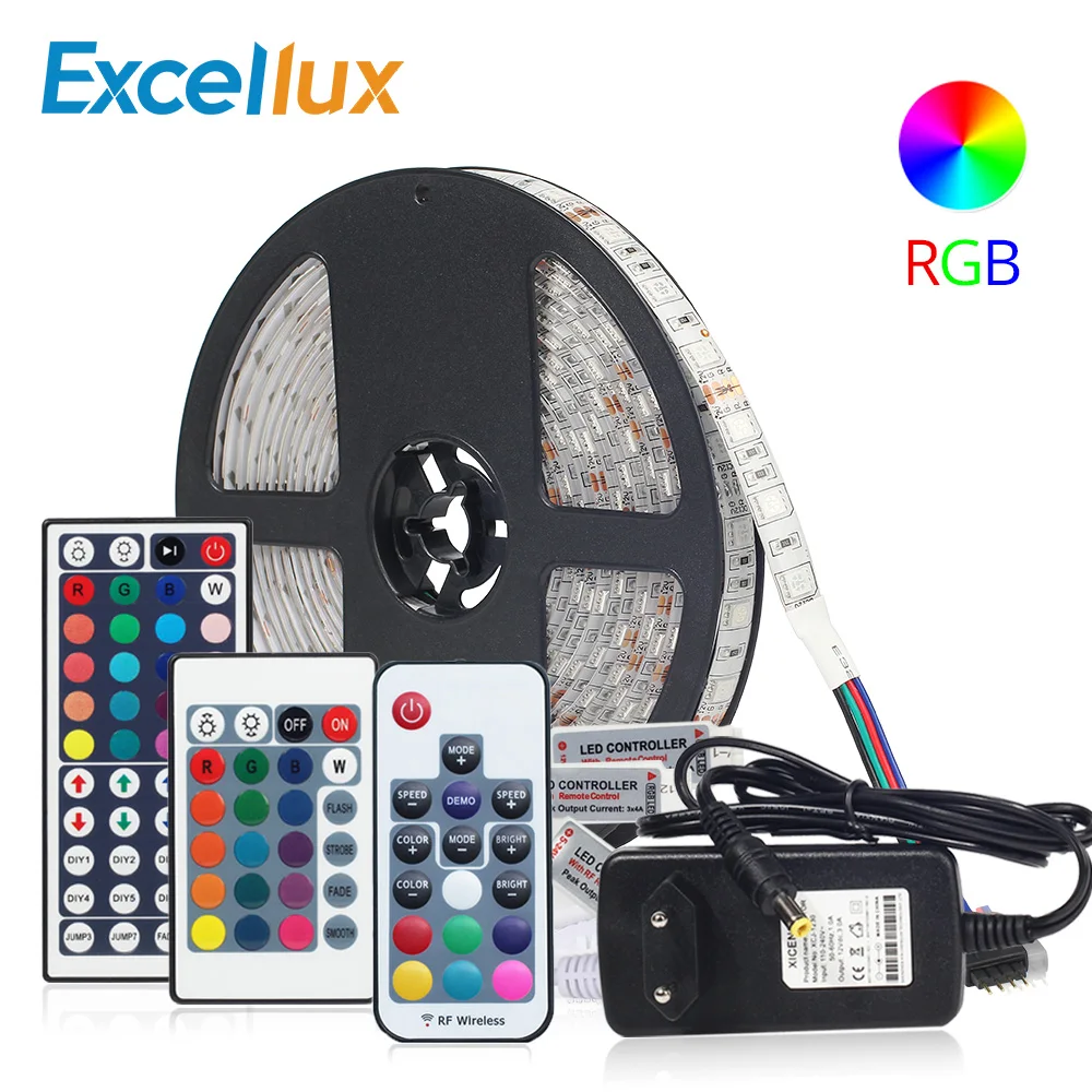 5050 RGB Светодиодная лента светодиодная Диодная 220 В водонепроницаемый 60