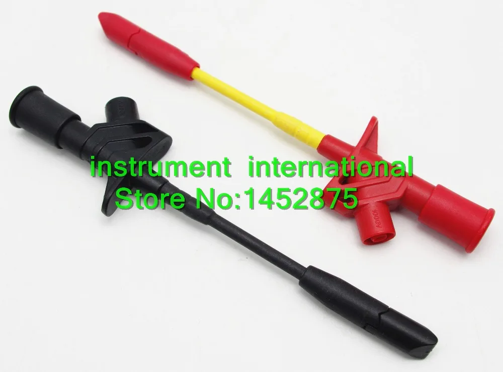 Тест безопасности зонд полная изоляция быстрый тест крюк с 4 мм разъем
