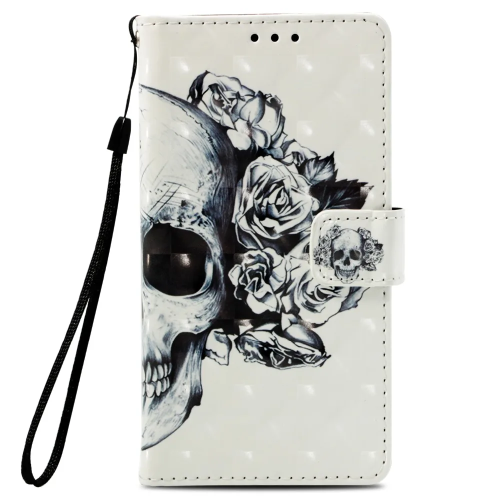 3D чехол-книжка с бумажником для huawei P Smart plus P20 P30 mate 20 10 lite Pro P9 Lite mini nova 2i 3i 3e 4 lite