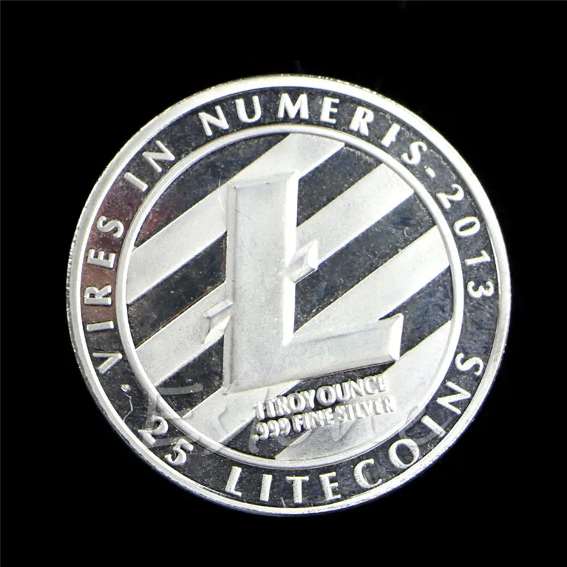 

1Pc Silver Plated Bitcoin Coin Collectible BTC Art Commemorative Coin Collection