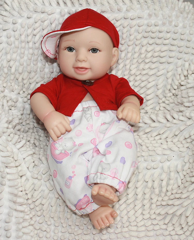 Миниатюрная Реалистичная кукла-реборн ручной работы 28 см | Игрушки и хобби