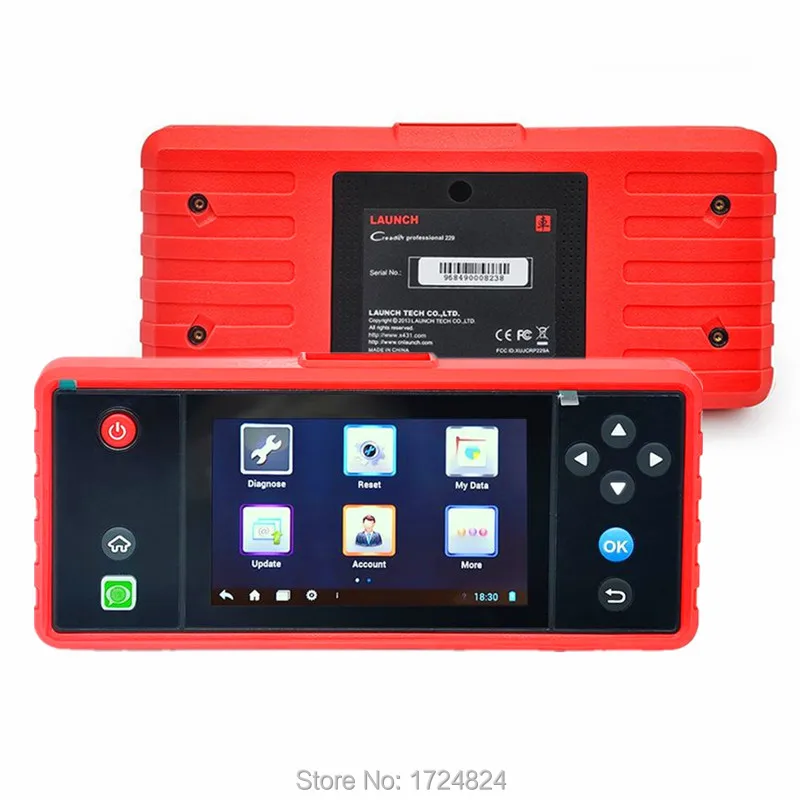 100% Оригинальные Старт Creader crp229 touch 5.0 &quotAndroid Системы OBD2 полный диагностический