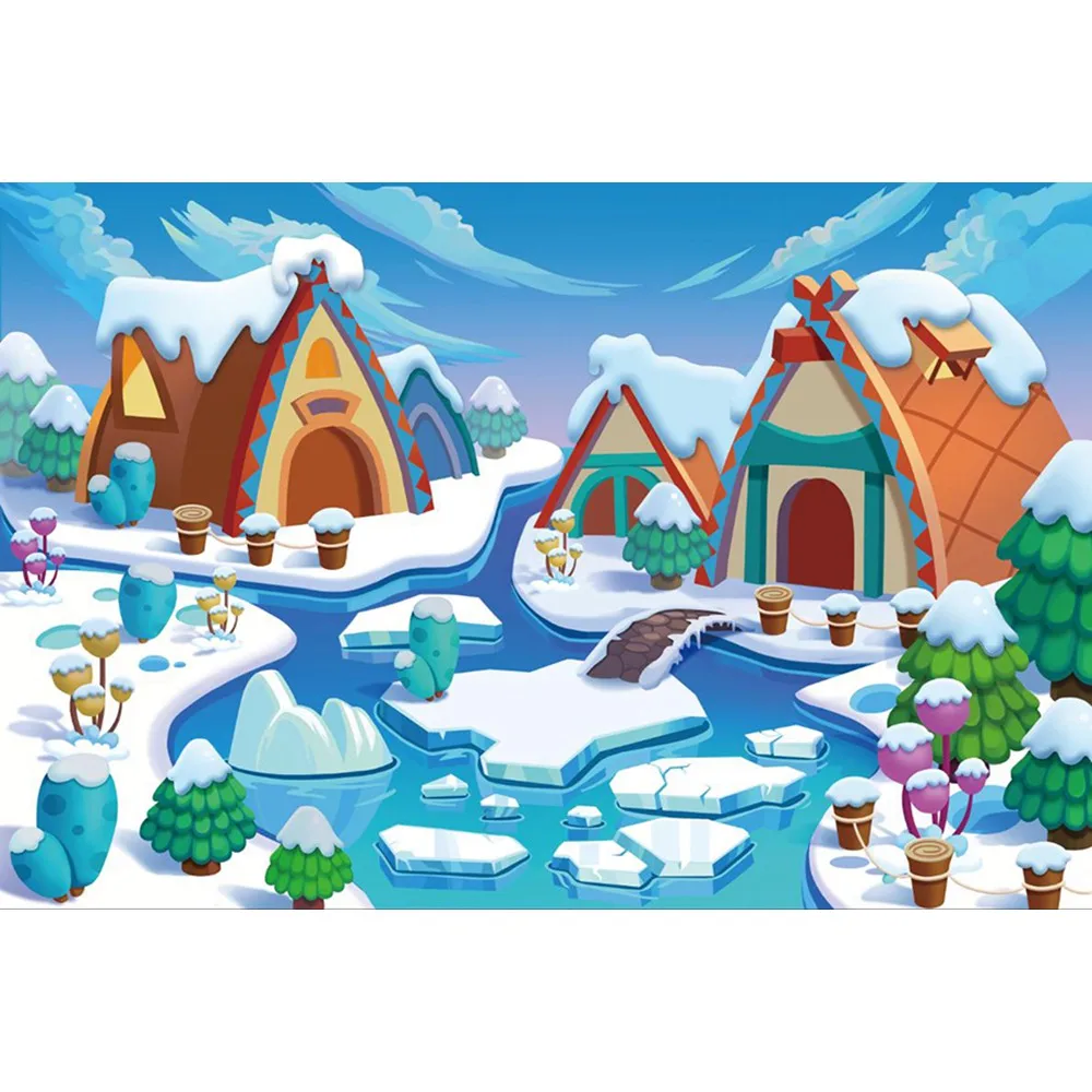 Yeele мороженое дом леденец Candyland ребенок день рождения фотографии задний план индивидуальные фотографические фоны для фотостудии - Цвет: Кофе