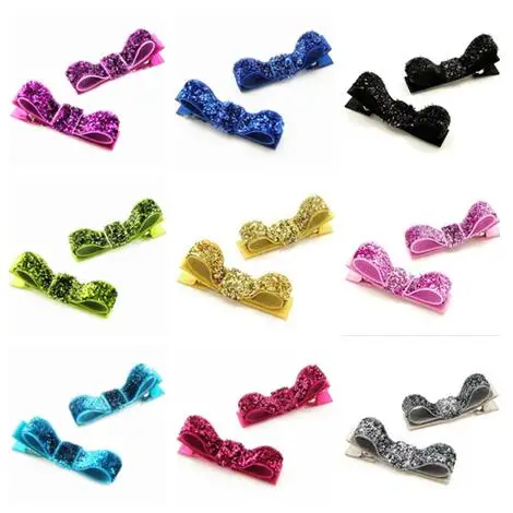 600 шт. блестящая бархатная лента для волос|ribbon bow|bow hair cliphair clip |