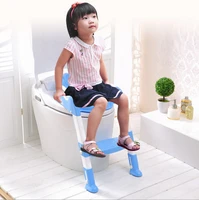new baby toddler potty toilet trainer safety seat chair step with adjustable ladder infant toilet training non slip folding seat