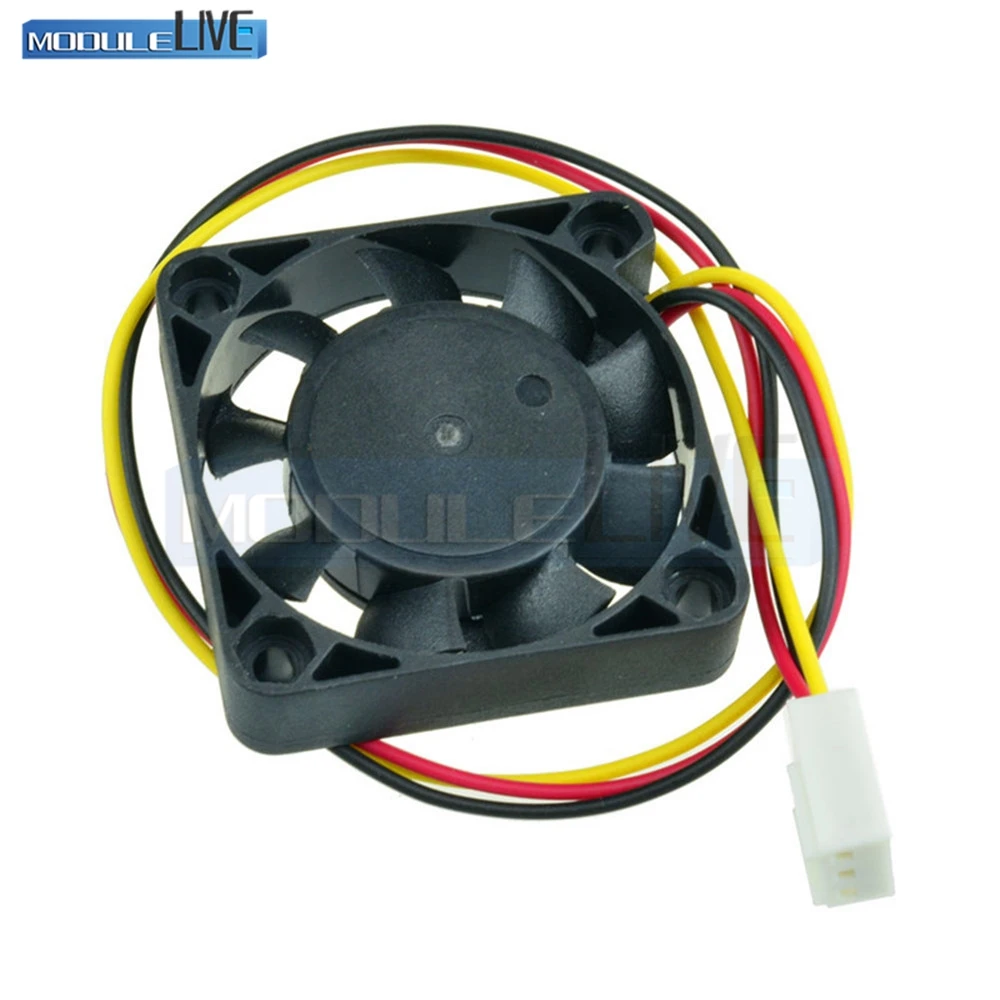 Чехол для компьютера кулер 3Pin 12V 4CM 40MM PC cpu охлаждающий вентилятор черный радиатор маленький охлаждающий вентилятор PC