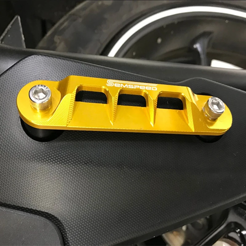 Аксессуары для мотоциклов CNC алюминиевый X-MAX передняя ось Coper пластина