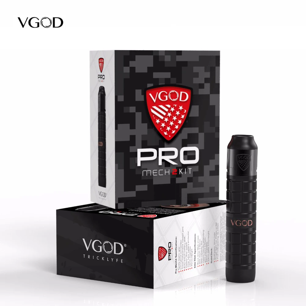 Оригинальный VGOD Pro мех 2 комплекта серии Mod с ELITE RDA танк распылителя мл ёмкость 24 мм