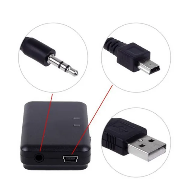 Bluetooth музыкальный приемник H-166 Поддержка iPhone сотовый телефон ПК беспроводной 3 5
