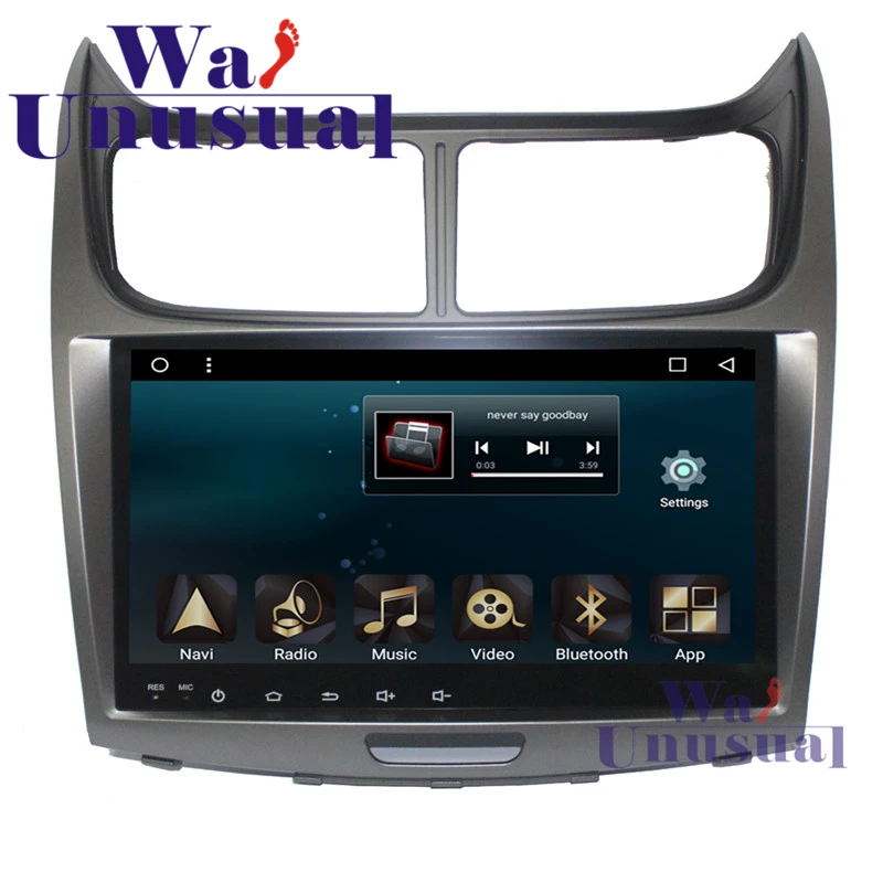Wanuary 9 &quotчетырехъядерный 32G 2G RAM Android 6 0 Автомобильный радиоплеер для Chevrolet Sail 2010 2011